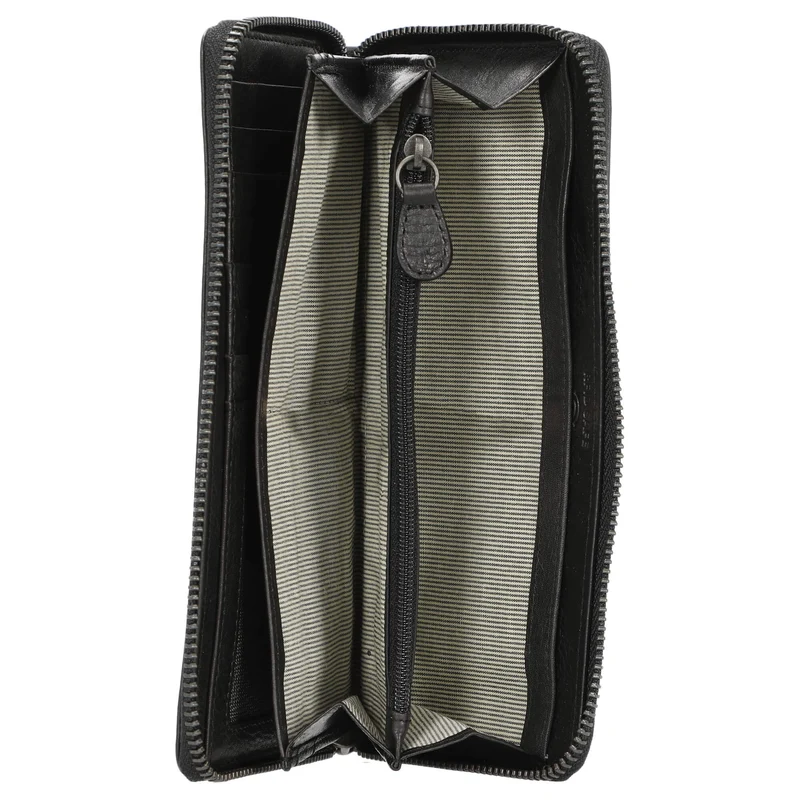 aunts & uncles Grandmas Luxury Club Cynthia - Cartera 13cc 20 cm RFID (black smoke)