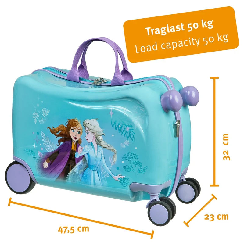 Undercover Frozen Ride-On - Trolley infantil con 4 ruedas 47.5 cm (Frozen)