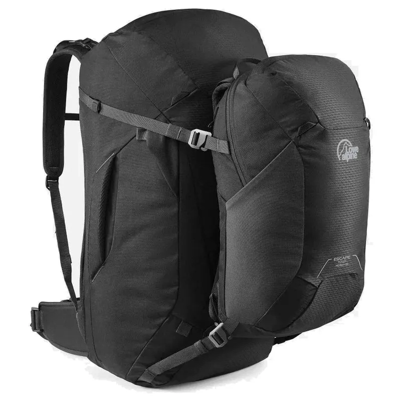 Lowe Alpine Escape Tour ND50+15 - Mochila de viaje para mujer 60 cm (black, S)