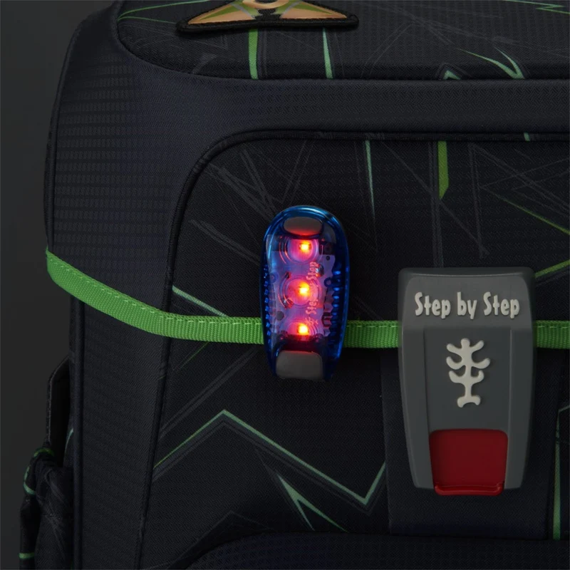 Step by Step - Accesorios LED de Seguridad - Lámpara de Clip (azul)