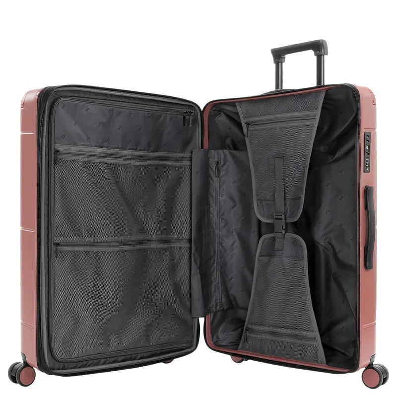 Heys Zen - Trolley de 4 ruedas L 75.6 cm expandible (coral)