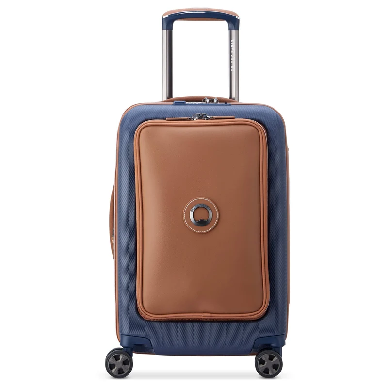 Delsey Paris Chatelet Air 2.0 - Trolley de cabina con 4 ruedas 55 cm expandible 14" USB (marineblau)