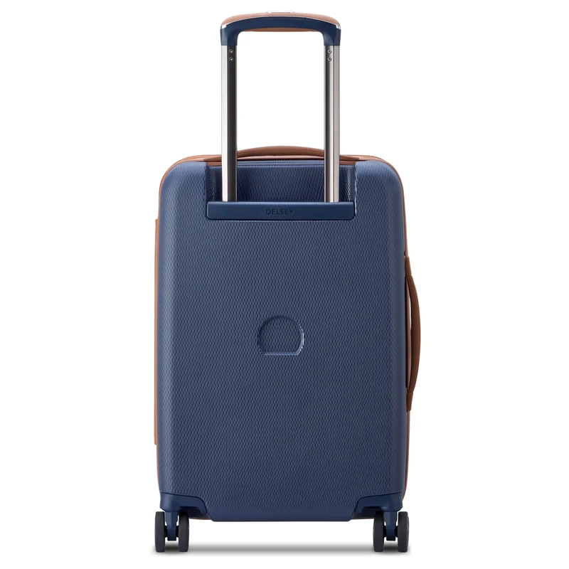Delsey Paris Chatelet Air 2.0 - Trolley de cabina con 4 ruedas 55 cm expandible 14" USB (marineblau)