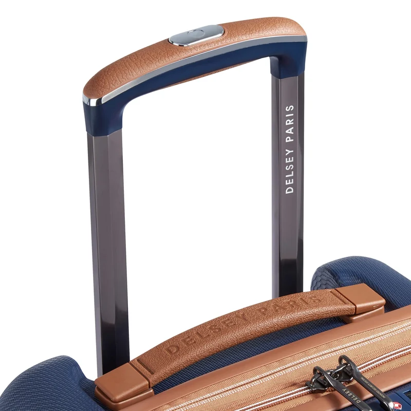 Delsey Paris Chatelet Air 2.0 - Trolley de cabina con 4 ruedas 55 cm expandible 14" USB (marineblau)