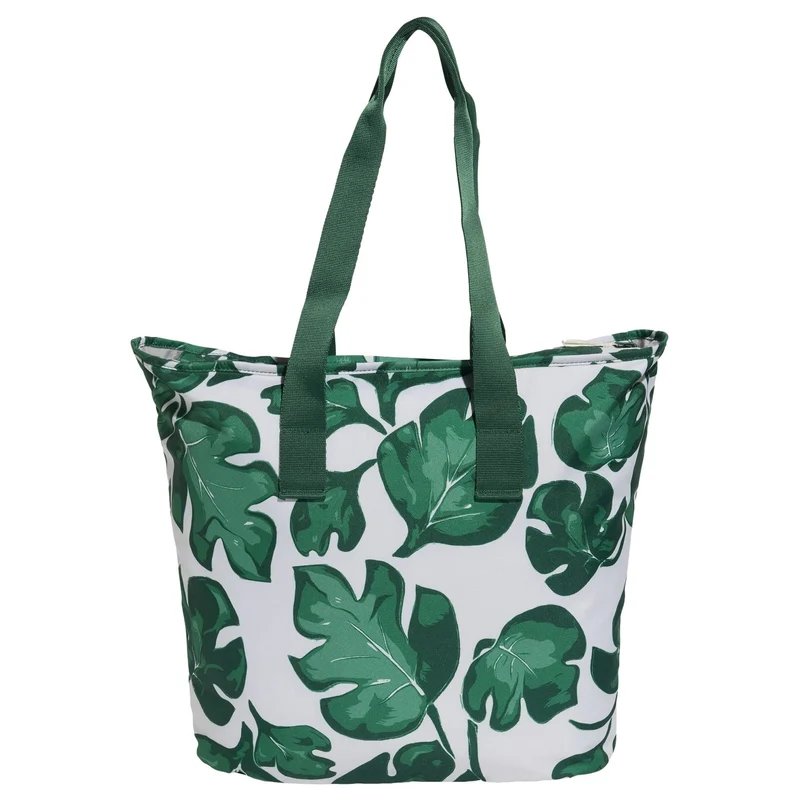 adidas Leaf Print Women - Bolso de mano (orbit grey/collegiate green/green/semi court green)