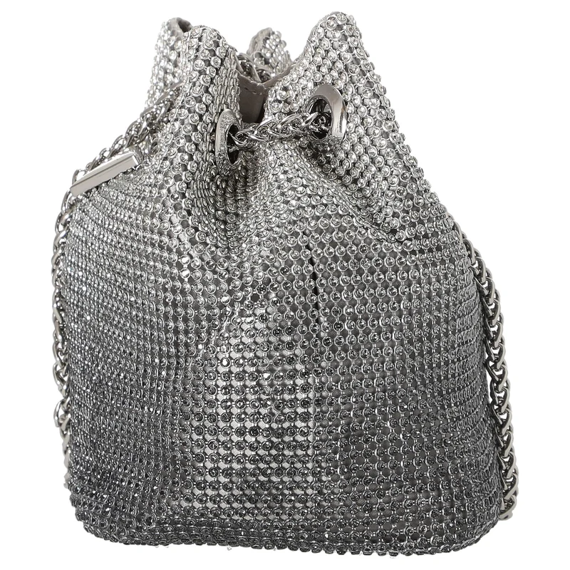 Guess Zalina - Beuteltasche 15 cm (plata)