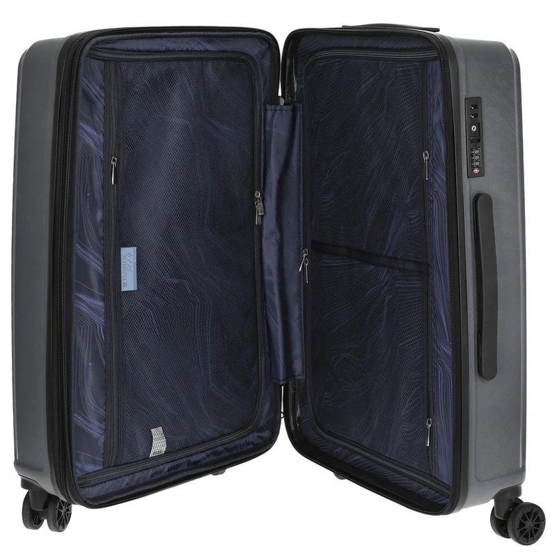 Gabol Osaka - Trolley de 4 ruedas 67 cm M (grey)
