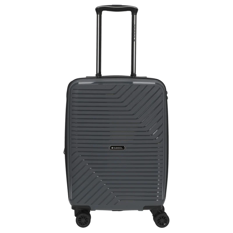 Gabol Osaka - Maleta de cabina de 4 ruedas 55 cm (gris)