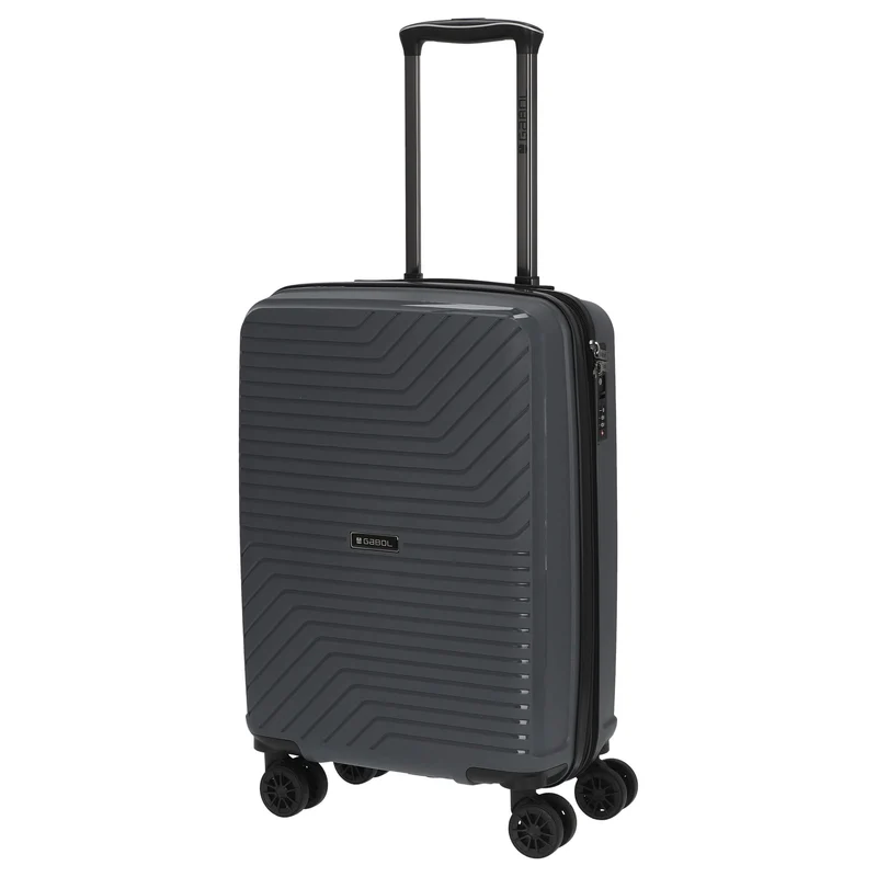 Gabol Osaka - Maleta de cabina de 4 ruedas 55 cm (gris)