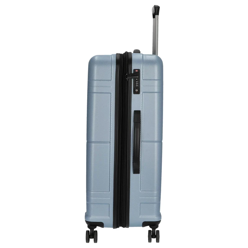 Gabol Bari - Maleta de 4 ruedas L 77 cm Adulto (azul)