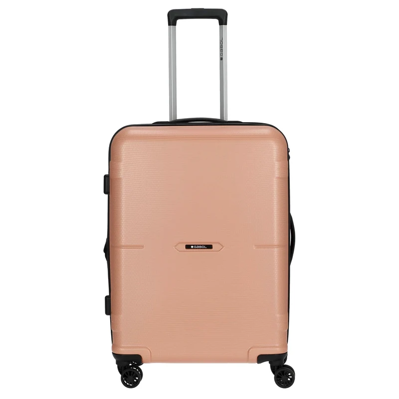 Gabol Bari - Maleta de 4 ruedas M 65 cm adulto (rosa)