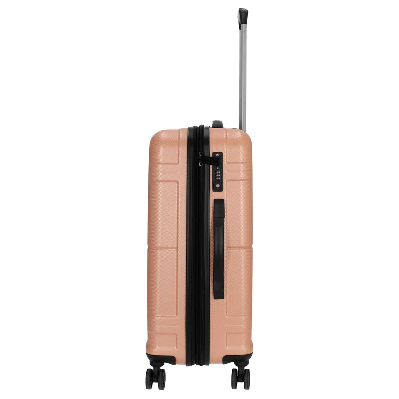 Gabol Bari - Maleta de 4 ruedas M 65 cm adulto (rosa)