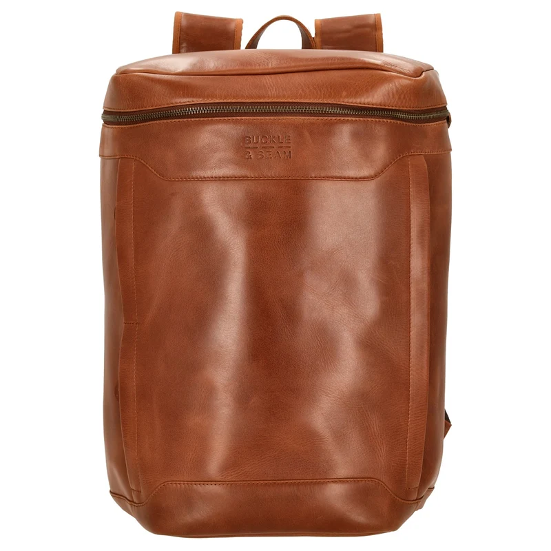 Buckle & Seam Siwa - Mochila 16" 44 cm (cognac)