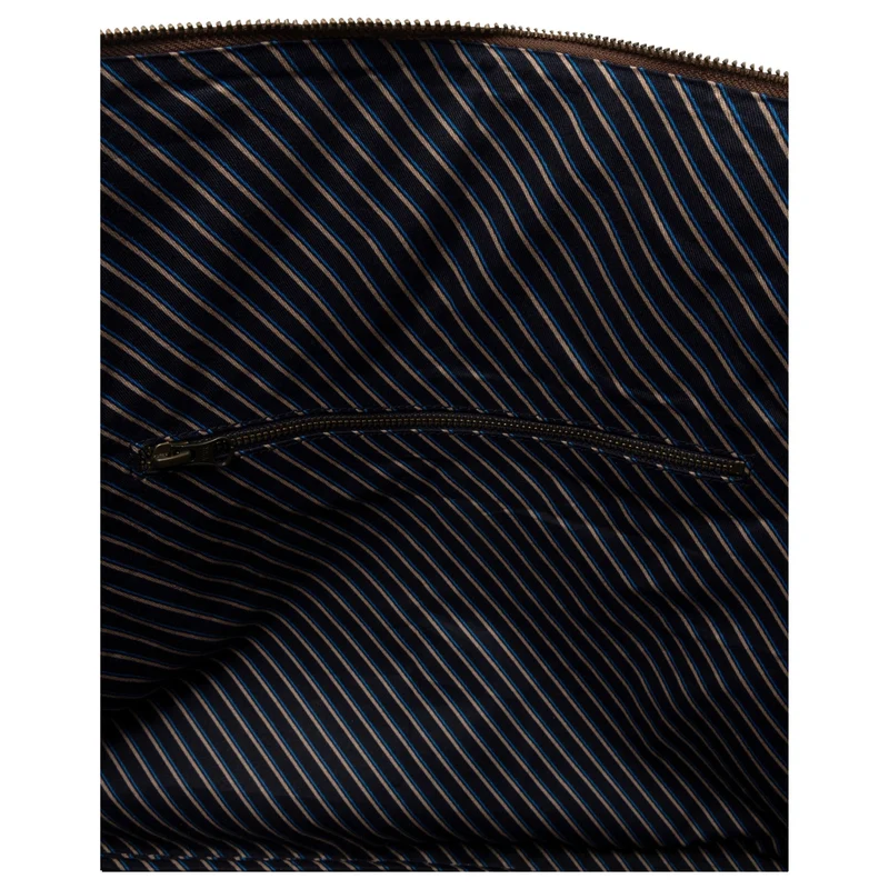 Buckle & Seam Linwood Weekender - Bolsa de viaje 50 cm Leder (brown)