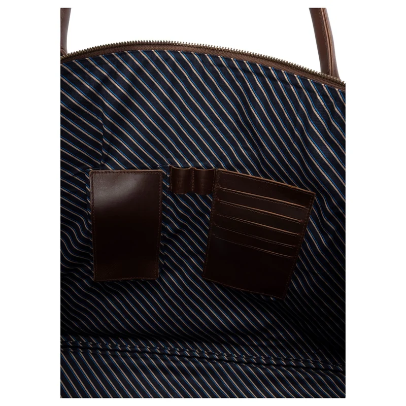 Buckle & Seam Linwood Weekender - Bolsa de viaje 50 cm Leder (brown)