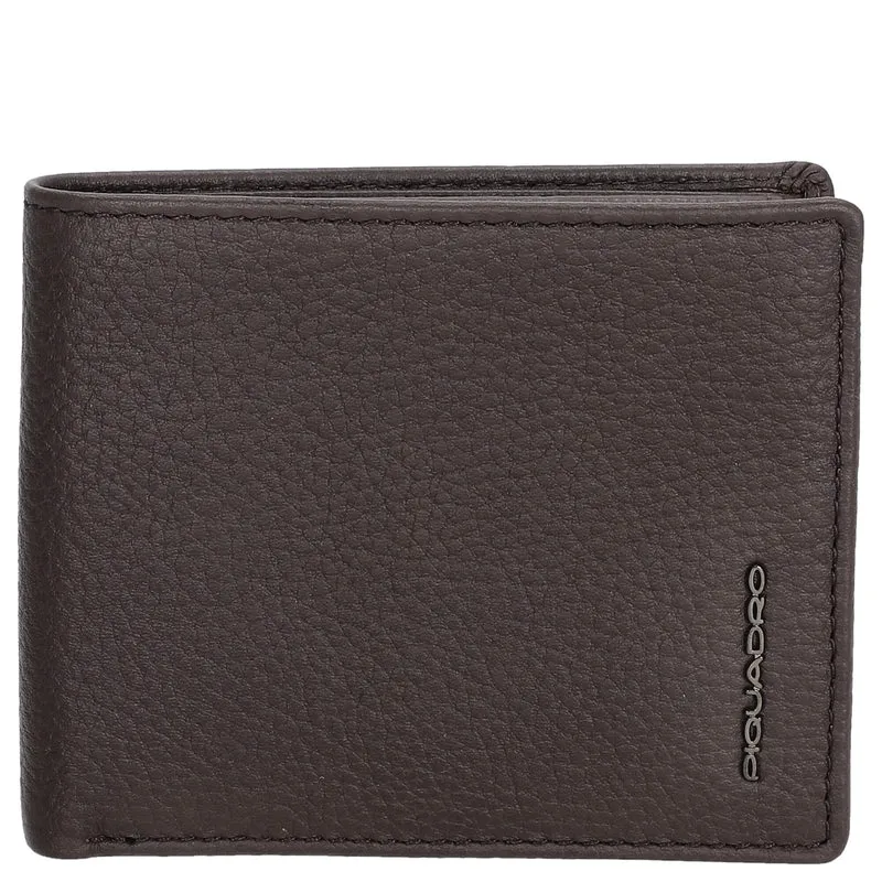 Piquadro Modus - Cartera de hombre 2cc 11cm RFID (plum)