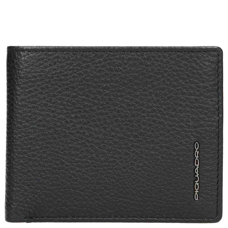 Piquadro Modus - Cartera de hombre 2cc 11cm RFID (black)