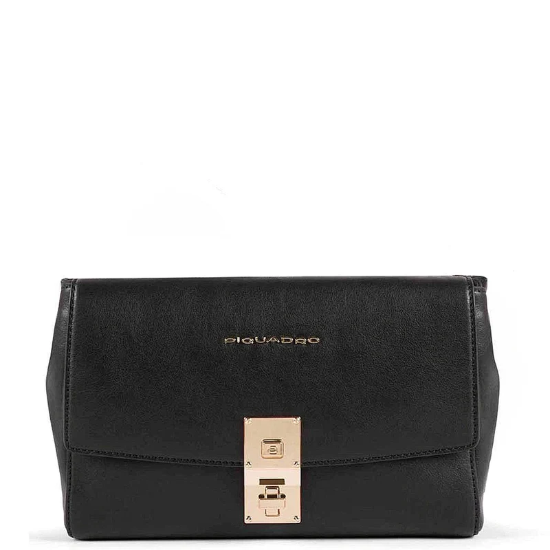Piquadro Dafne - Bolso bandolera 23 cm (black)
