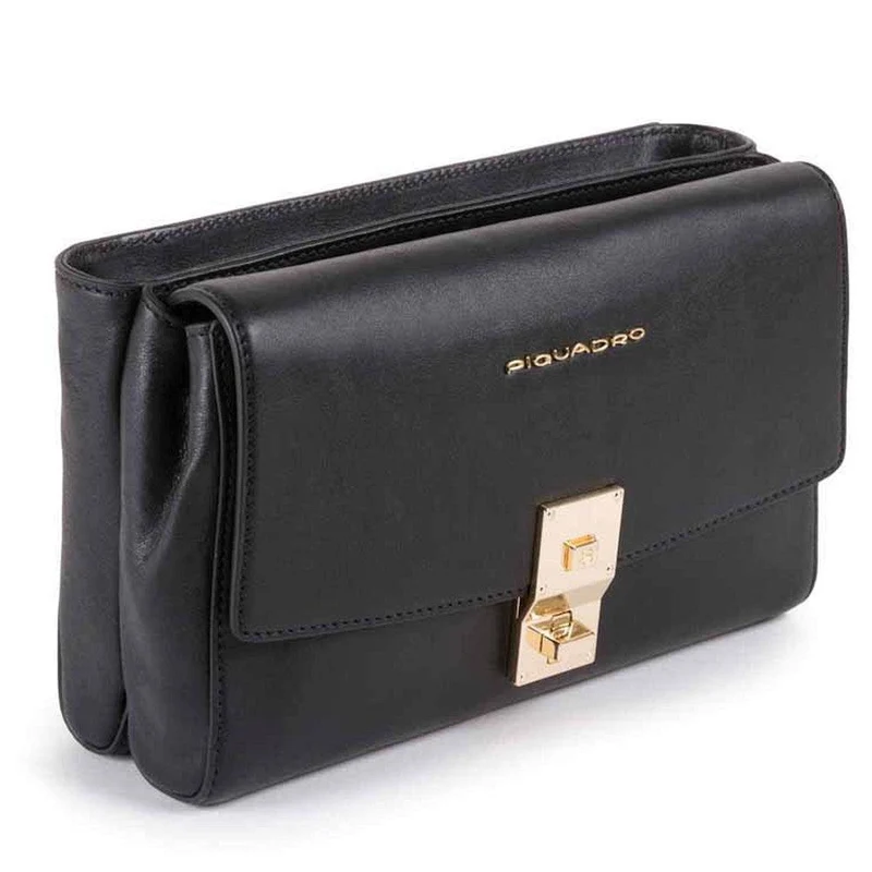 Piquadro Dafne - Bolso bandolera 23 cm (black)
