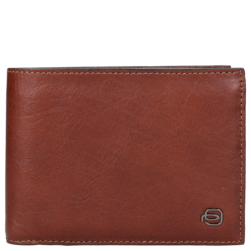 Piquadro Black Square - Cartera de hombre 4cc 12.5 cm (brown)