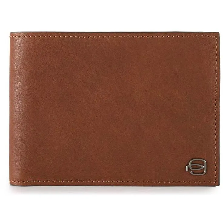 Piquadro Black Square - Cartera de hombre 4cc 12.5 cm (brown)