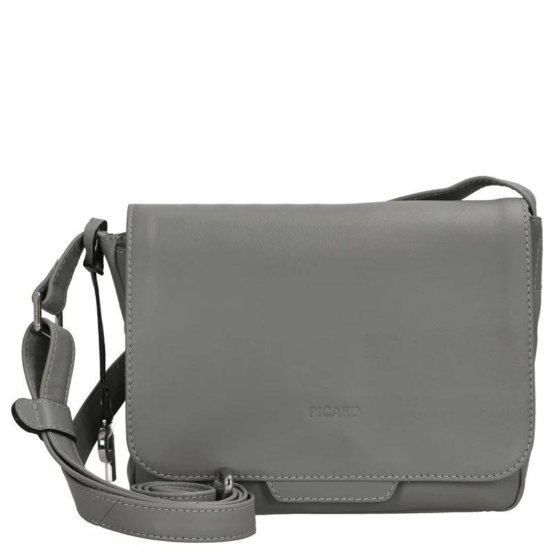 Picard Timeless - Bolso bandolera 17 cm Rindsleder (kiesel)