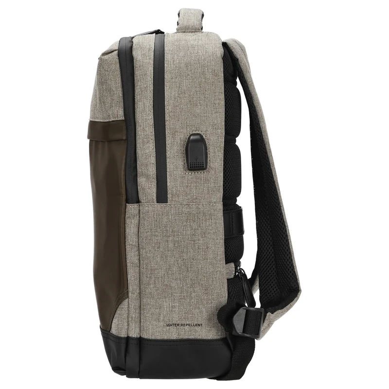 Picard Speed - Mochila 15.4" 42 cm USB (nougat)