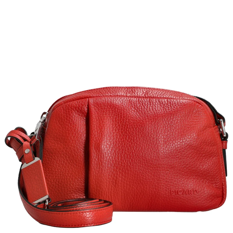 Picard Pure - Bolso bandolera 21 cm Rindsleder (lipstick)