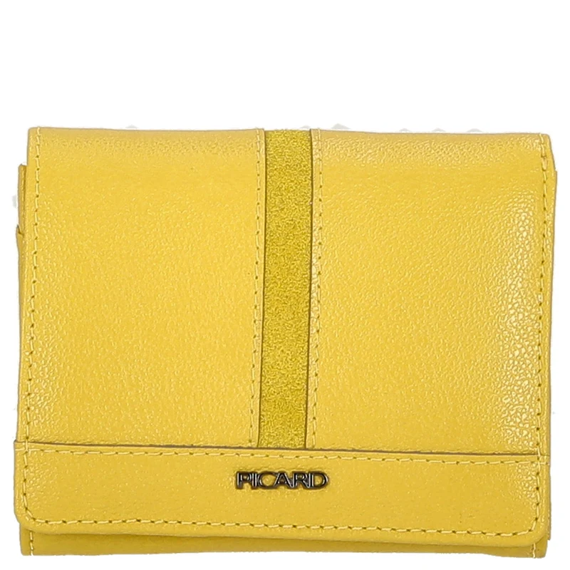 Picard Marie 1 - Cartera 5cc 11 cm Rindsleder (lemon)