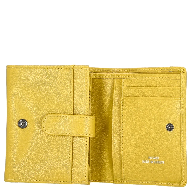 Picard Marie 1 - Cartera 5cc 11 cm Rindsleder (lemon)