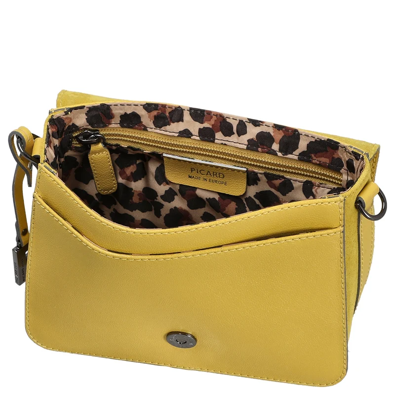 Picard Marie - Bolso bandolera 22 cm Rindsleder (lemon)
