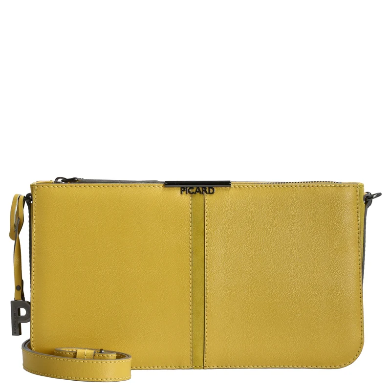 Picard Marie - Bolso bandolera 30 cm Rindsleder (lemon)