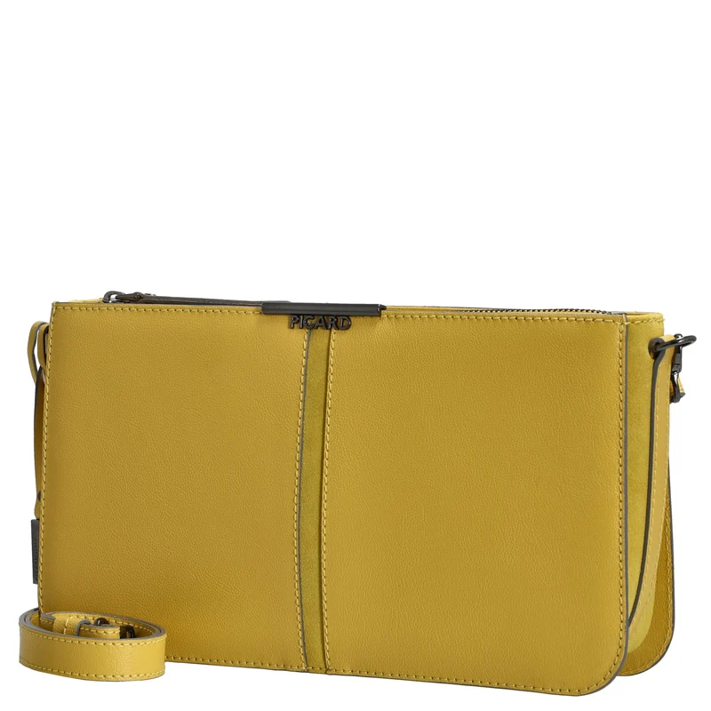Picard Marie - Bolso bandolera 30 cm Rindsleder (lemon)