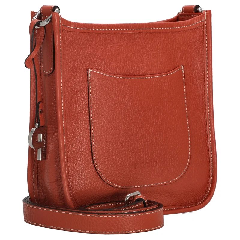 Picard Kronberg - Bolso bandolera 19 cm Rindsleder (brick)