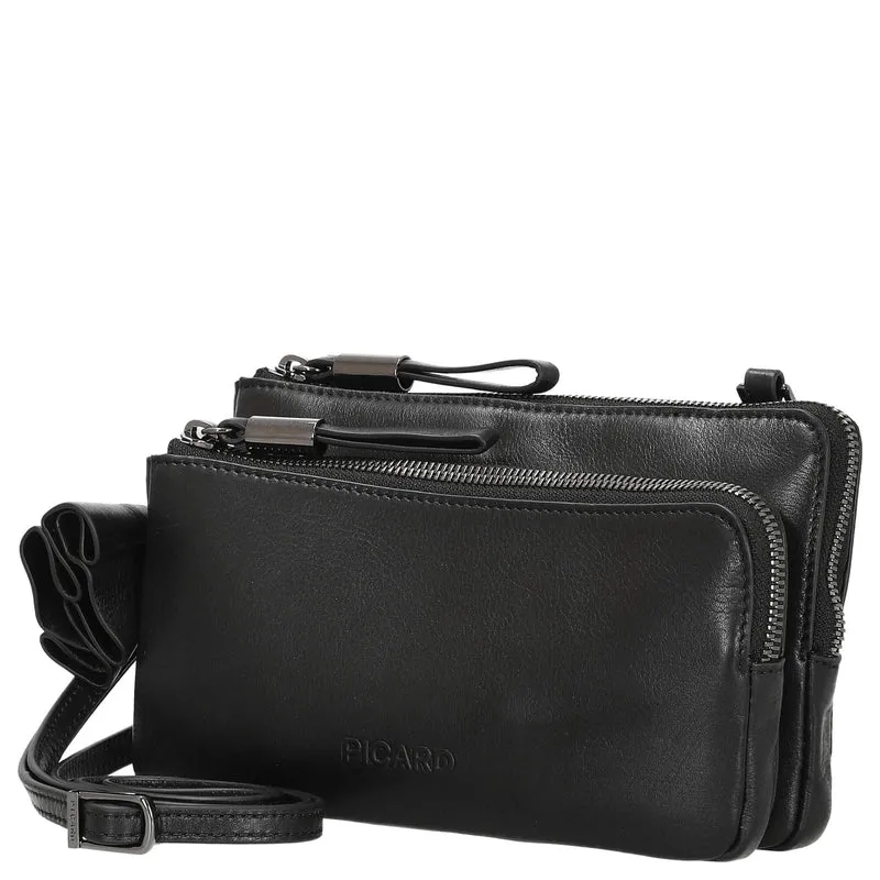 Picard Bella - Bolso de hombro 20 cm (black)