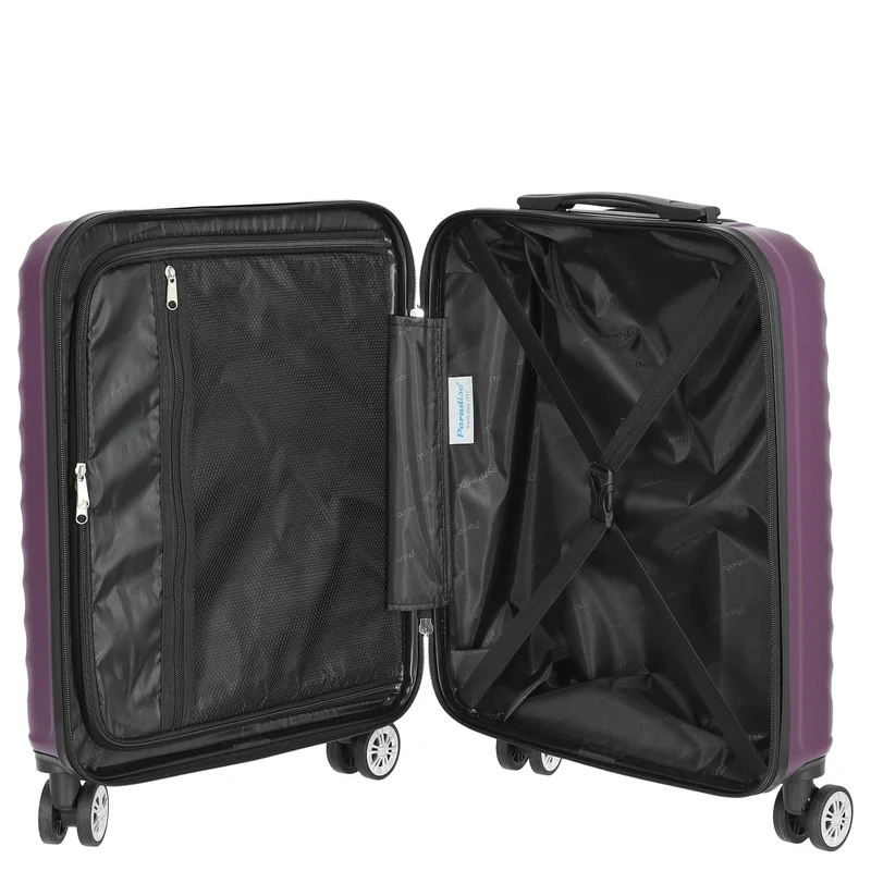 Paradise by CHECK.IN Kingston - Trolley de cabina con 4 ruedas 55 cm (lila)