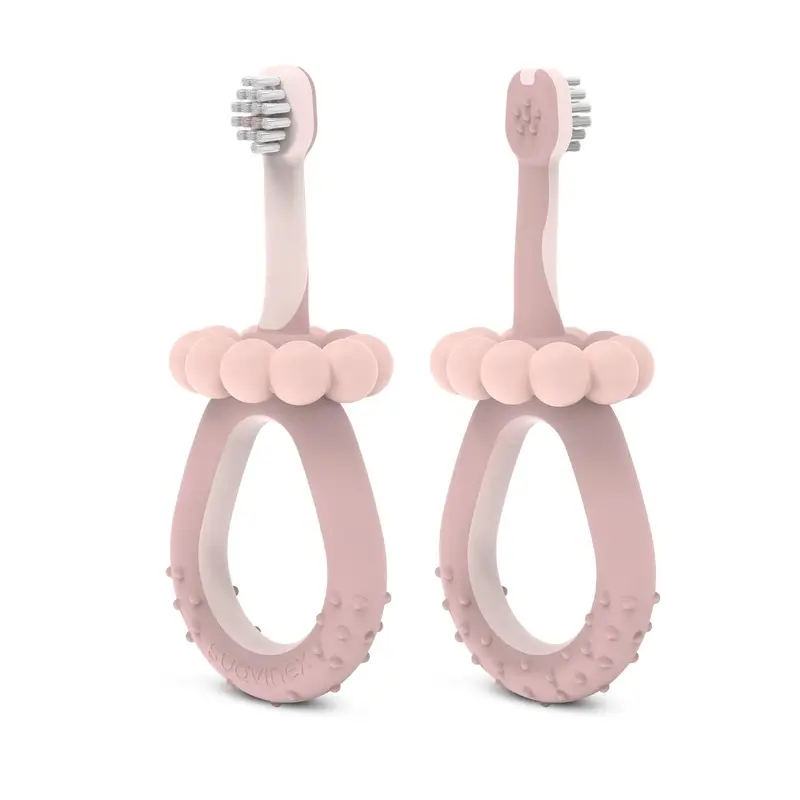 Suavinex Cepillo Dientes Para Bebés De 0 A 2 Años, Rosa