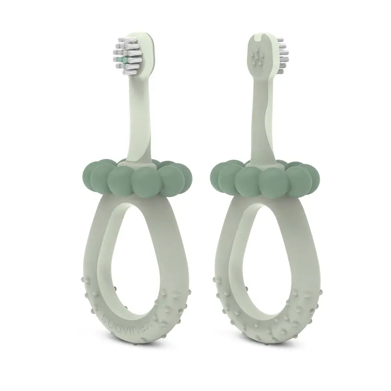 Suavinex Cepillo Dientes Para Bebés De 0 A 2 Años, Verde