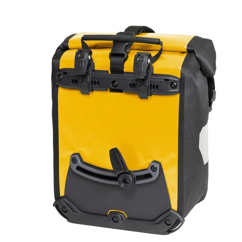 Ortlieb Sport-Roller QL2.1 - Bolsa delantera para rueda (2x12.5L) 30 cm (sunyellow black)