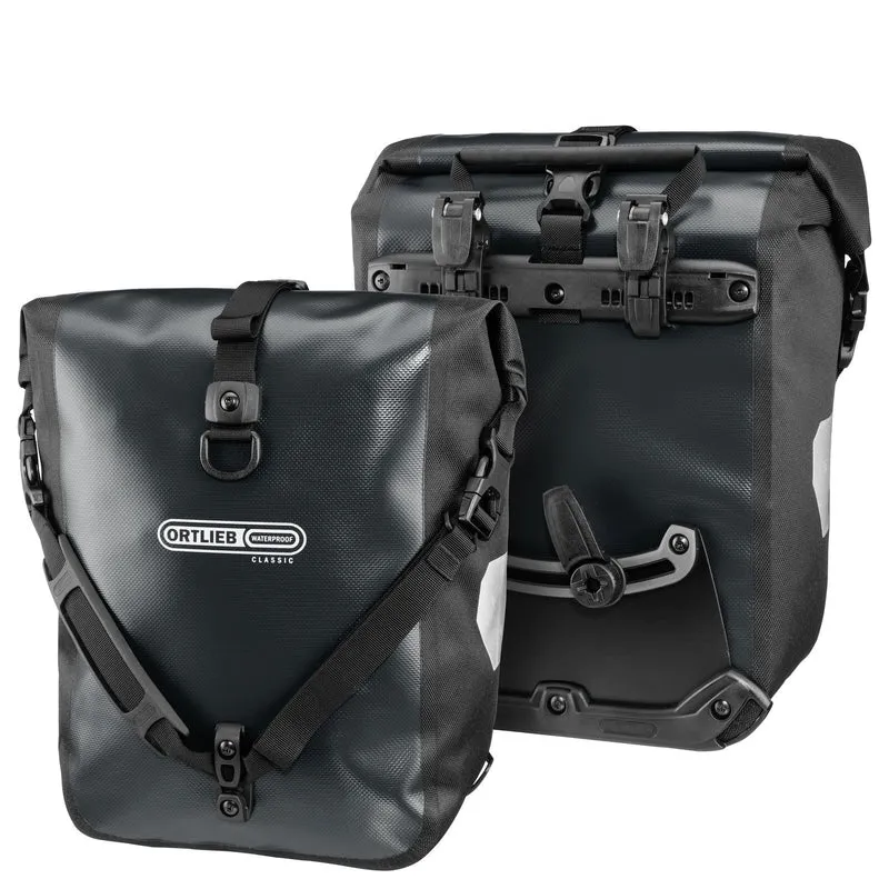 Ortlieb Sport-Roller QL2.1 - Bolsa delantera para rueda (2x12.5L) 30 cm (sunyellow black)