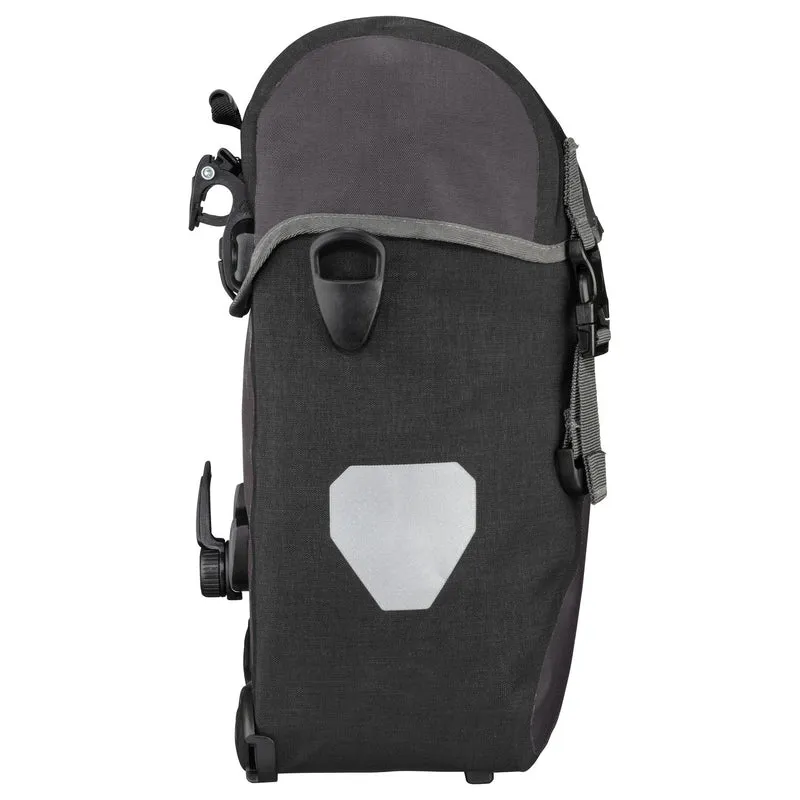 Ortlieb Sport-Packer Plus 30 - Bolsa trasera QL2.1 (2x15L) 40 cm (color: negro granito)