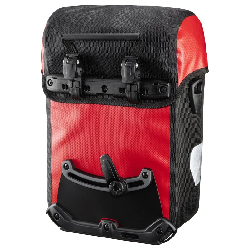Ortlieb Sport-Packer - Bolsa para rueda delantera QL2.1 (2x15L) 40 cm (red black)