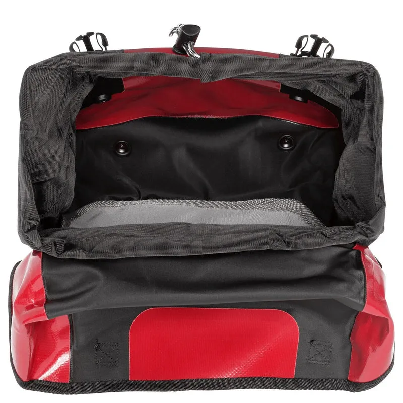 Ortlieb Sport-Packer - Bolsa para rueda delantera QL2.1 (2x15L) 40 cm (red black)