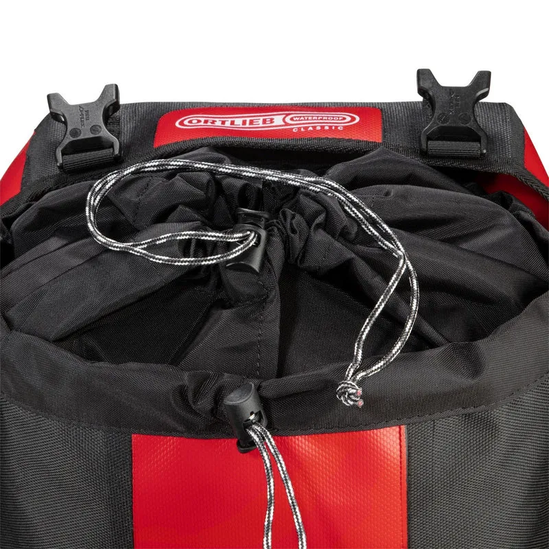 Ortlieb Sport-Packer - Bolsa para rueda delantera QL2.1 (2x15L) 40 cm (red black)