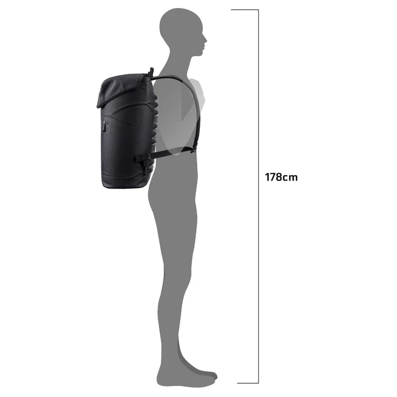 Ortlieb Soulo 25 - Mochila 15.4" 47 cm (black embossed)