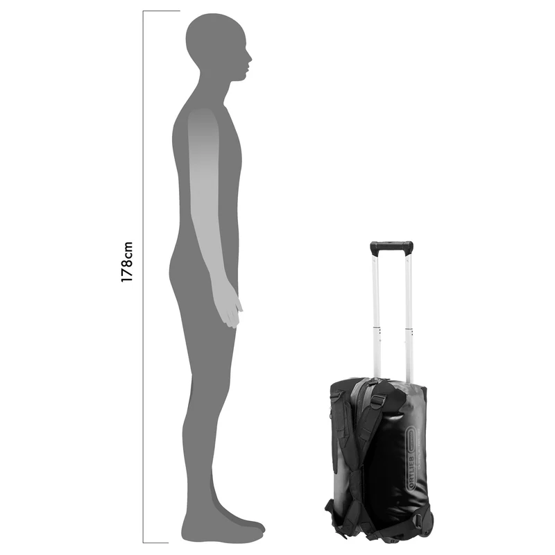 Ortlieb RG 34 - Trolley mochila de 2 ruedas 55 cm (black)