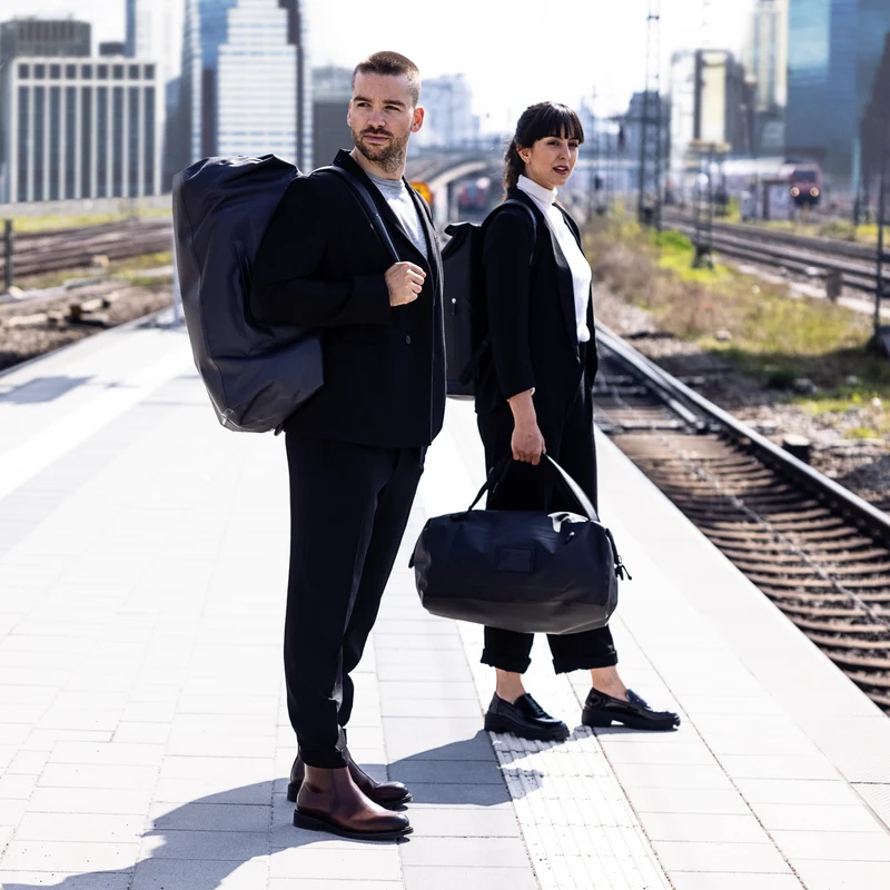 Ortlieb Metrosphere 60 - Bolsa de viaje/Mochila 58 cm (black embossed)