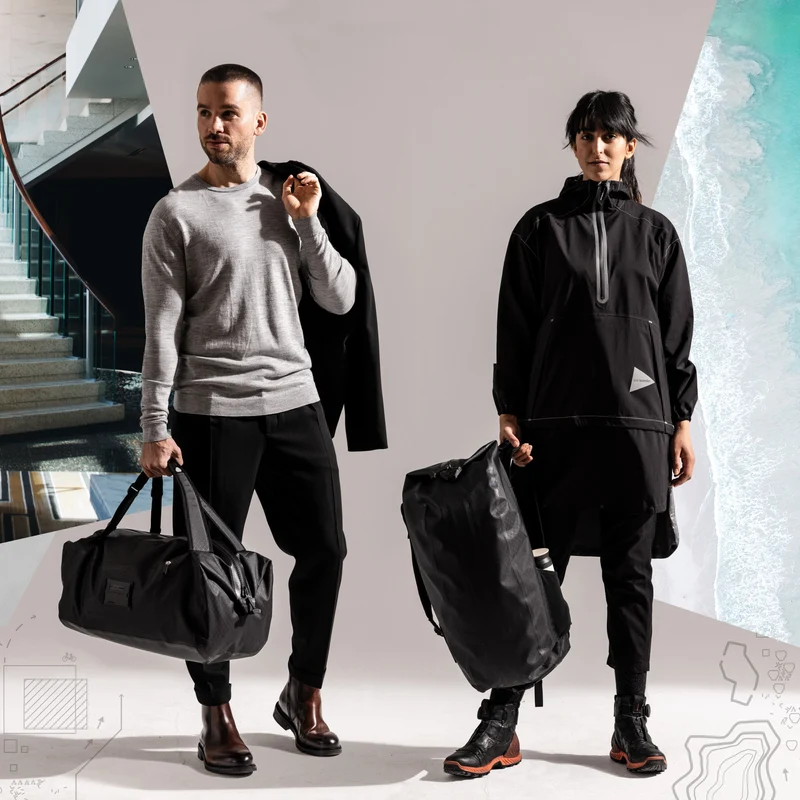 Ortlieb Metrosphere 40 - Bolsa de viaje/Mochila 53 cm (black embossed)