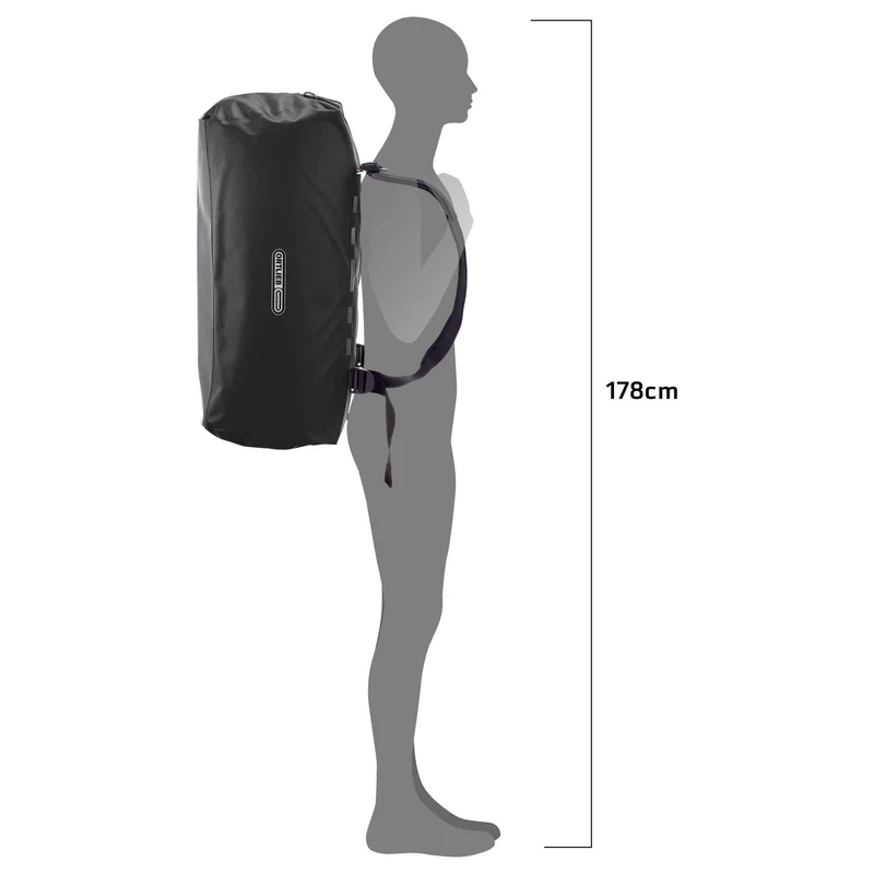 Ortlieb Duffle Lite 60 - Bolsa de viaje/Mochila de viaje 58 cm (black)