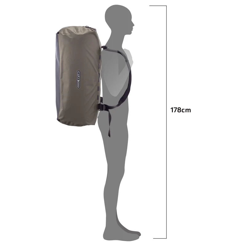 Ortlieb Duffle Lite 60 - Bolsa de viaje/Mochila de viaje 58 cm (dark sand)